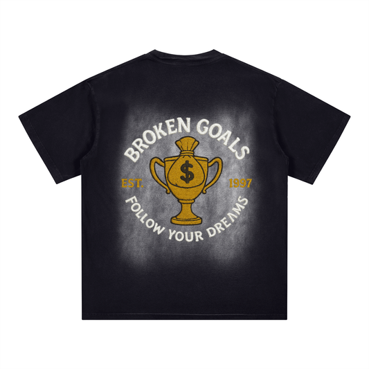 Washed Square Broken Goals T-Shirt