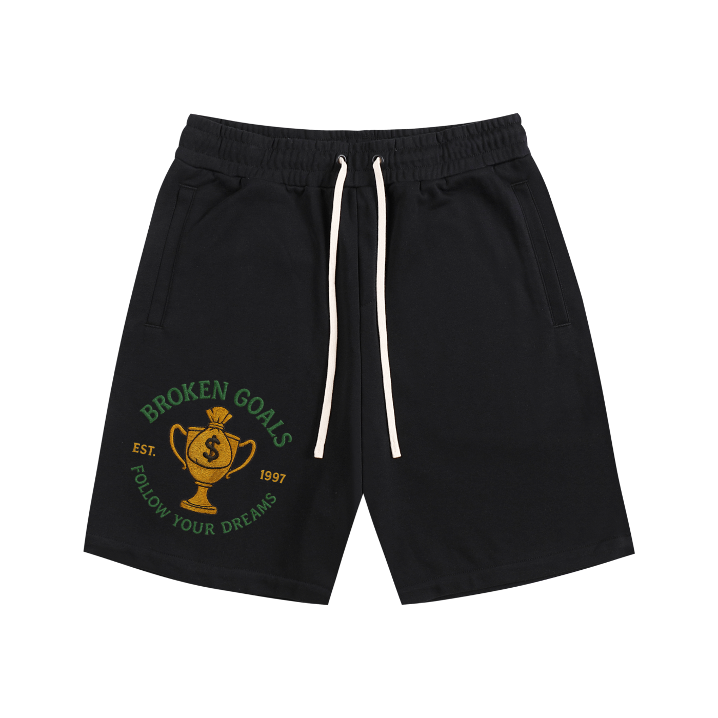 Broken Goals Essential Cotton Shorts