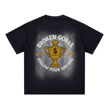 Washed Square Broken Goals T-Shirt